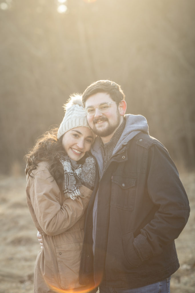Winter Engagement Session at the Fells