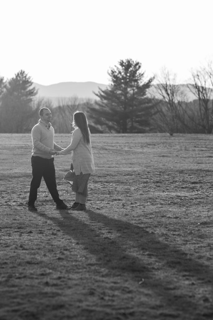 Engagement Session at Sunset Hill House